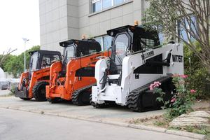 W7100T ราคาถูกราคา Bagger แทร็คโหลดลื่นไถลคัดท้าย Skidsteer สำหรับขาย - Product Image 3