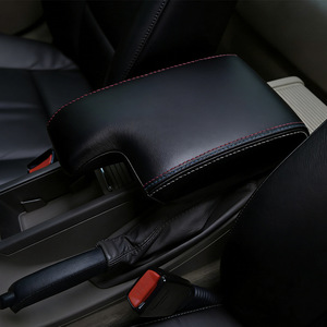 Funda para reposabrazos Bmw E46, protección de almacenamiento para consola central de cuero de microfibra auténtica, para modelo 98-05 - Product Image 2