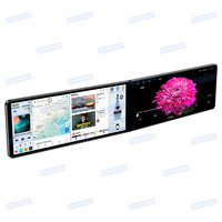 Reproductor de Radio para coche Android con pantalla dual de 12,3 pulgadas, navegación GPS para coche con Playstore BT, reproductor Multimedia de DVD Carplay
