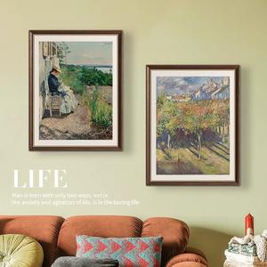 Français rétro nature morte huile sur toile salon peinture décorative pour chambre chevet suspendu couloir allée murale - Product Image 4