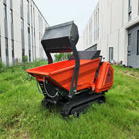 Direkt vom Hersteller: Mini-Raupendumper 800kg Hydraulischer Kettendumper für Landwirtschaft, Bau und Landschaftsbau-Projekte