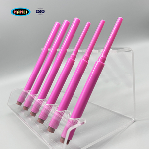 NAMEI in plastica sottile per labbra balsamo per labbra contenitore solido lucidalabbra correttore tubo a matita vuoto sottile pressione pressione rossetto tubi di penna - Product Image 3