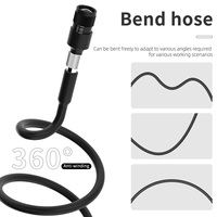Lampe LED UV à hauteur réglable et flexible pour extensions de cils, séchage rapide de la colle UV pour cils, système de lampe LED pour cils