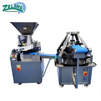 Machine industrielle automatique ZELING pour diviser et arrondir la pâte en continu, en acier inoxydable 304, 8 000 pièces/heure, 2G