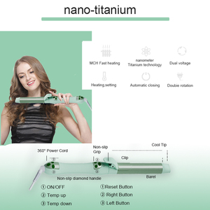 <span class=keywords><strong>Fer</strong></span> à friser professionnel pour tous les types de <span class=keywords><strong>cheveux</strong></span> <span class=keywords><strong>Fer</strong></span> à friser ondulé pour <span class=keywords><strong>cheveux</strong></span> courts, moyens et longs - Product Image 3