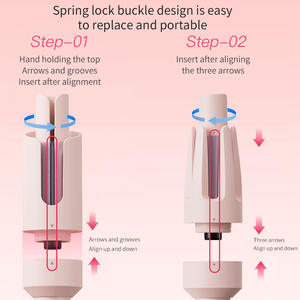 Set de Rizador de Pelo Automático de Alta Calidad con Cepillo Alisador, 3 Barriles de Cerámica, Rizador de Ondas de Playa, 3 Ajustes de Calor y Temporizador - Product Image 4