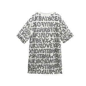 Vestido de lentejuelas brillantes con <span class=keywords><strong>palabras</strong></span> blancas y negras personalizadas de fábrica para mujer - Product Image 1