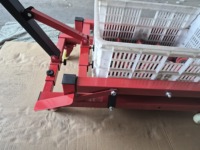 Chariot de manutention portable FKL pour caisses, capacité 500 kg, largeur réglable, pour le transport de caisses et paniers en plastique