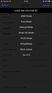 Longsim V3.0 with QPE and <strong>Esim</strong> 5G for Iphone6S to 14promax - Product Image 5