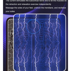 Nuevo Masajeador Eléctrico de Pies con Tecnología EMS para Neuropatía, Alfombrilla Portátil con Vibración para Piernas y Pies, Máquina de Masaje Eléctrico EMS para Pies - Product Image 5