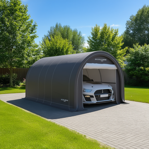 Cubierta para Auto Micasa, Tela Oxford de Una Sola Capa, Instalación Rápida, Tipo Extendido, Cubierta de Almacenamiento para Exteriores, Uso en Verano - Product Image 2