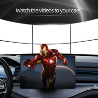Android 13, Carplay sans fil, mini dongle plug and play, boîte AI pour voiture, 4+64 Go, boîte Android Auto pour autoradio avec prise Carplay filaire