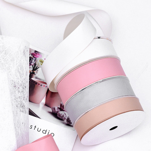 Ribest 49 צבעים פוליאסטר סרט משי אביזר מותאם אישית עם לוגו לעטוף מתנה הסיטונאי - Product Image 2