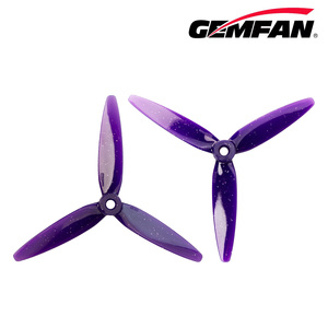 Hélices de drone FPV GEMFAN 493D à 3 pales, pack de 4 (2 CW, 2 CCW) en PC pour drones de course et freestyle de 5 pouces - Product Image 4