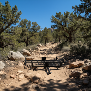 Porte-bagages pliable pour attelage, récepteur de 2 pouces, capacité de 500 lb, en acier, pour aventures en plein air - Product Image 2