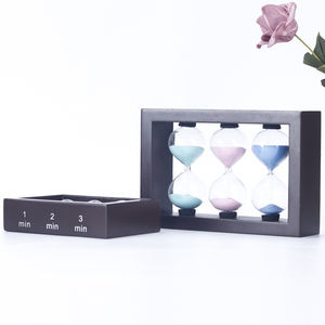 Temporizador de Arena Clásico de Madera para Té, 1, 2, 3, 5 Minutos, para Preparar Té, Accesorios de Cocina, Decoración Minimalista de Escritorio - Product Image 2