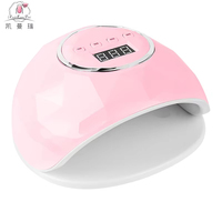 Séchoir à ongles LED UV F6 SUN 86W en forme de diamant, avec capteur intelligent, pour un séchage rapide du vernis gel, lampe de polymérisation pour manucure à domicile