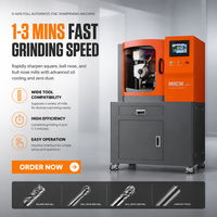 Afilador de Fresas de Carburo Inteligente con Pantalla Táctil CNC Automático para Taller Mecánico