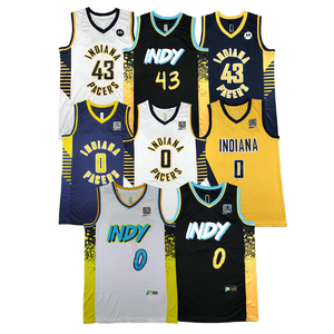 Hochwertige Bestickte Erwachsenen-Basketball-Uniform <span class=keywords><strong>2</strong></span> Gilgeous-Alexander 7 Holmgren Trikots - Product Image 3