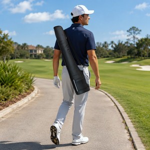 Bolsa de Viaje para Palos de <span class=keywords><strong>Golf</strong></span> Lotusflower GB132, Ligera <span class=keywords><strong>y</strong></span> Duradera, de Nailon, con Cierre Impermeable, Portátil <span class=keywords><strong>y</strong></span> Práctica - Product Image 3
