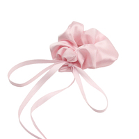 Chaud diamant cheveux bande élastique couleur unie gros intestin anneau élastique cheveux chouchous femmes cheveux accessoires