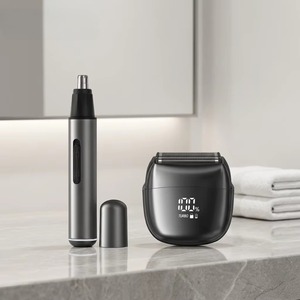 CITICITY Afeitadora Eléctrica para Hombre con Recortador Nasal, para Uso en Casa y Viajes, con Estuche Compacto para Limpieza en Seco/Húmedo, para Mantenerse Impecable sin Esfuerzo - Product Image 2
