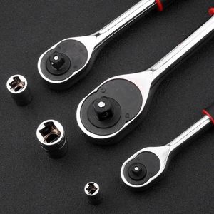 YWHWLX 12Pcs 1/4 In <b>Ratchet</b> <b>Socket</b> Wrench Set Chrome Vanadium Steel 4-13mm Industrial Grade Tools - Product Image 4