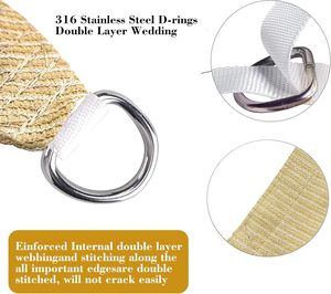 Bonne qualité personnalisable <span class=keywords><strong>pas</strong></span> <span class=keywords><strong>cher</strong></span> <span class=keywords><strong>grand</strong></span> Rectangle Beige voile d'ombrage auvent tissu Durable bloc UV voile d'ombrage - Product Image 3