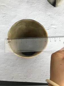 Handcrafted Natural Buffalo <b>Viking</b> <b>Horn</b> Glass With Traditional Design For Mead And Ale Drinking At wholesale Price - Product Image 5