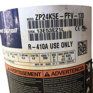 Compresor de tornillo HYZL ZP24K5E-PFV-130 para equipos de refrigeración - Product Image 4