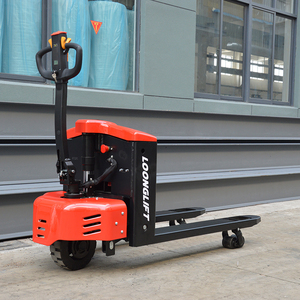 Off Road Electric Hydraulic <b>Pallet</b> Stacker Trucks Outdoor Rough Terrain <b>Fork</b> Width Adjustable Straddle Stacker - Product Image 5