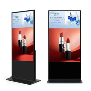 Pantalla interactiva de 55 pulgadas Pantalla táctil Panel plano Pizarra inteligente Monitor LCD Pantalla de Guangdong Led Interior