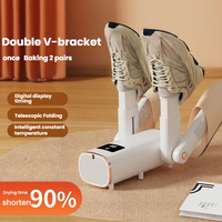 Séchoir à chaussures électrique portable, machine de séchage pour chaussures, bottes, gants et chaussettes, désodorisant pour chaussures mouillées