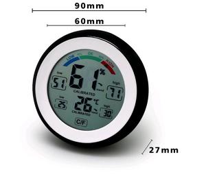 Termômetro <span class=keywords><strong>Digital</strong></span> Redondo Higrômetro Termo e Higrothermômetro - Product Image 4