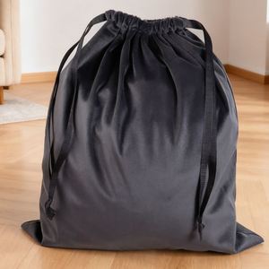 Sac à dos unisexe en coton imperméable et écologique avec cordon de serrage, imprimé en sérigraphie, idéal pour la gym et la natation - Product Image 3