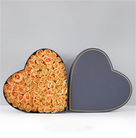 Boîte à fleurs de luxe en forme de grand cœur pour la saint-valentin, pour la fête de mariage, fournisseurs chinois