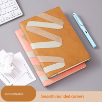 Carnet A5 personnalisé créatif 2026, couverture rigide, cadeau d'affaires, agenda en cuir PU, bloc-notes de bureau, journal scolaire pour étudiants