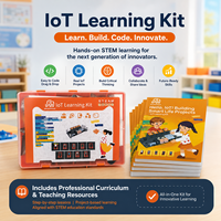 Kit de Aprendizaje de Robótica IoT Creativo de 16 Capítulos para Adolescentes, Automatización del Hogar Inteligente Inalámbrica por WiFi y Construcción Electrónica