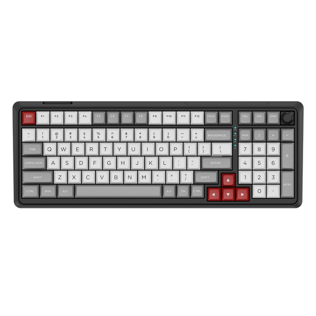 3 Mode Hot Swap PBT Dye-sublimation Gaming Keyboards Laptop Computer Keyboard 99 Keys Gateron Red Switch Mechanical Keyboard
