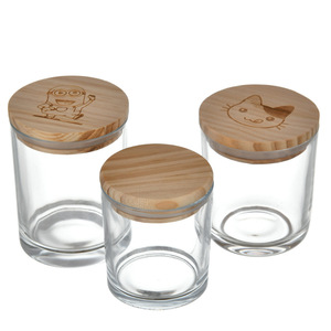 Factory Cheap Glass Candle Holder Lanterns And Candle Jars