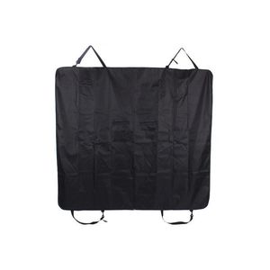Pet Backseat Cover 600D Oxford Cloth Black Rectangle Waterproof Dog Car Seat Protector Rear Seat Hammock - Product Image 2