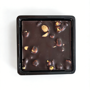 Barre <span class=keywords><strong>chocolat</strong></span>ée riche en protéines avec amandes entières et maïs croustillant 65g, beurre de cacao pur, collation énergétique, alimentation saine, <span class=keywords><strong>chocolat</strong></span> en gros - Product Image 3