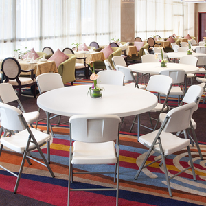 مأدبة فلامنغو مستديرة 4 أقدام متعددة الأغراض - Product Image 6