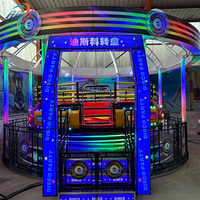 Manège de parc d'attractions palpitant : Jeu familial Crazy Dance Disco Tagada Turntable à vendre