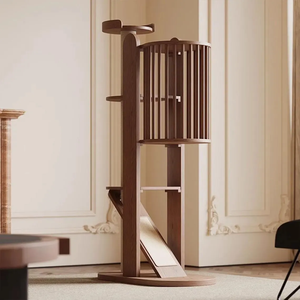 Özel kedi tırmalama kulesi Modern kedi tırmanma ağacı oyuncak oturma odası kedi tırmalama sütunu - Product Image 5