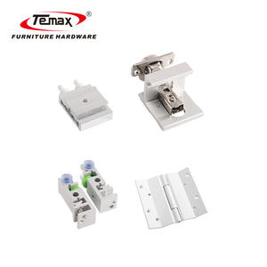 Remax sistem pintu geser ganda, perangkat keras pintu saku pengayun ganda dengan tali lipat 2 sisi untuk furnitur - Product Image 5