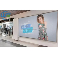 Mur vidéo LED intérieur sur mesure à grand angle de vue pour solution publicitaire de marque
