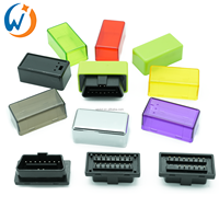 Venta caliente OBD2 escáner de código de coche herramientas de diagnóstico solo carcasa ELM327 sin PCB