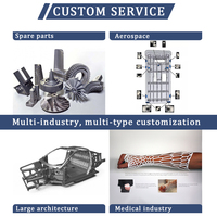 Service d'impression 3D DMLS SLM de précision sur mesure, imprimante 3D industrielle, pièces métalliques, électroérosion à fil, acier inoxydable, titane, fabrication rapide