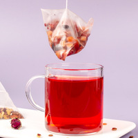 5 Sachets de Tisane Traditionnelle aux Saveurs de Fruits Rouges, Formule Naturelle, Favorise l'Énergie et la Circulation Sanguine des Femmes, Thé Bien-être Quotidien
